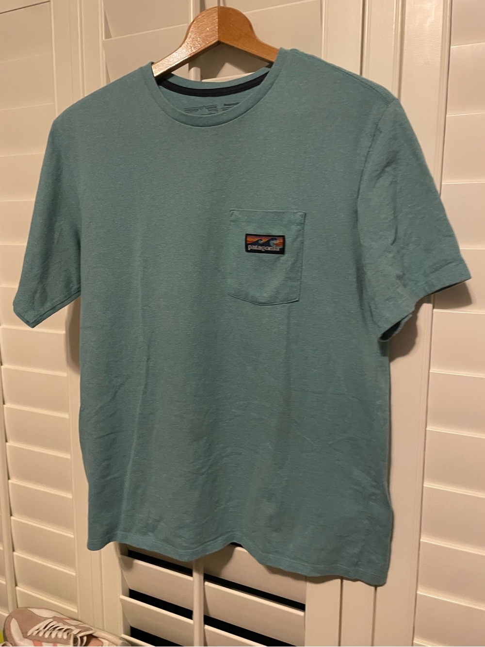 Patagonia pocket tee, size small